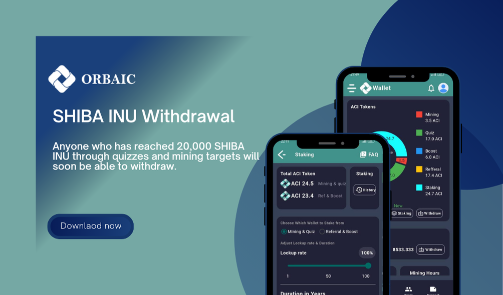 Orbaic's New Era: SHIBA INU Withdrawals Live
